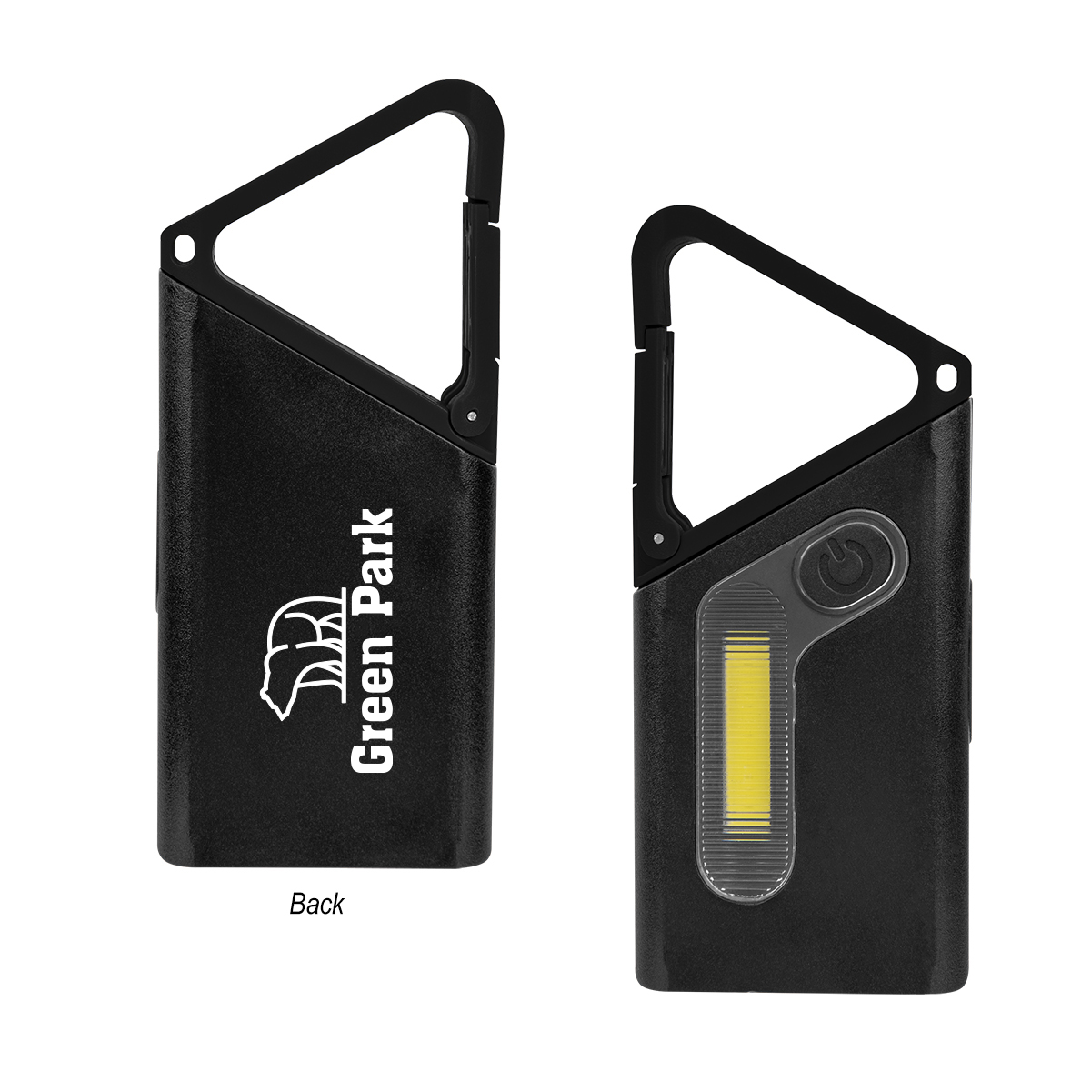 Clip %27n Grow Rechargeable Carabiner Cob Flashlight 1