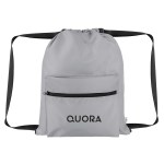 Anywhere Rpet Drawstring Bag - 35174 GRA Silkscreen Anywhere Rpet Drawstring Bag - 35174 GRA Silkscreen