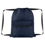 Anywhere Rpet Drawstring Bag - 35174 NAV Blank Anywhere Rpet Drawstring Bag - 35174 NAV Blank