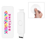Fun Spinner Phone Stand With Screen Cleaner - 25627 WHT Digibrite Fun Spinner Phone Stand With Screen Cleaner - 25627 WHT Digibrite