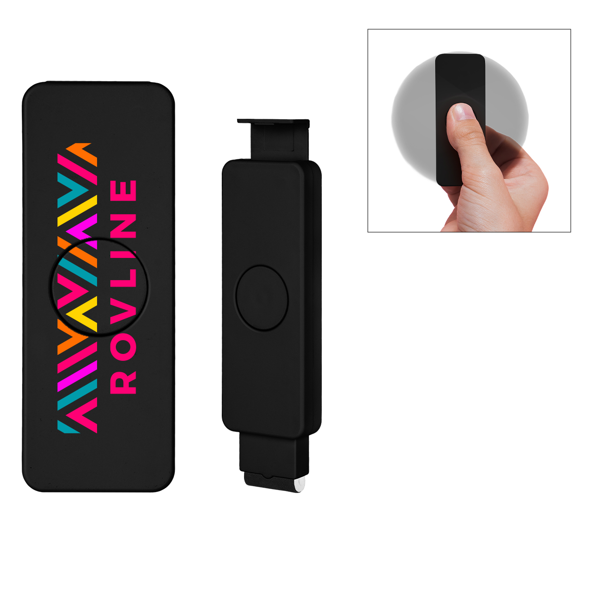 Fun Spinner Phone Stand With Screen Cleaner 1