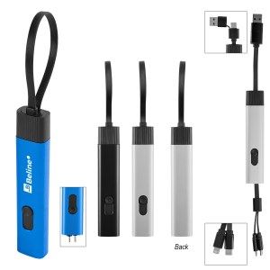 Recycled Aluminum Retractable Travel Charging Cable 1 Recycled Aluminum Retractable Travel Charging Cable 1