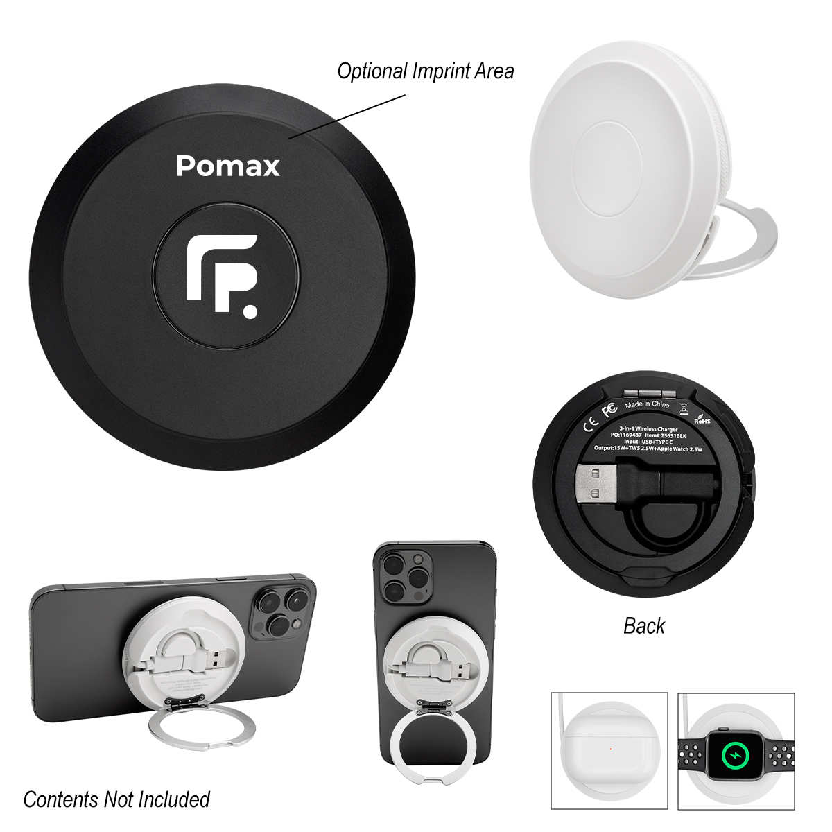 Wireless Multi-charger With Kickstand 1