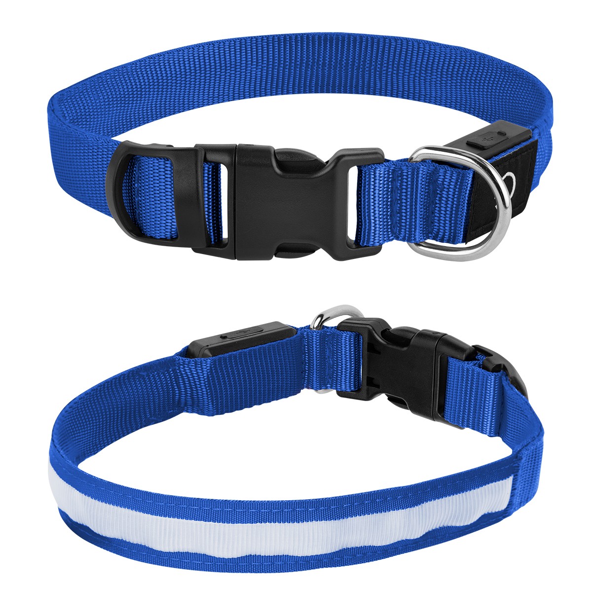 Light Up Rechargable Pet Collar - Medium 1