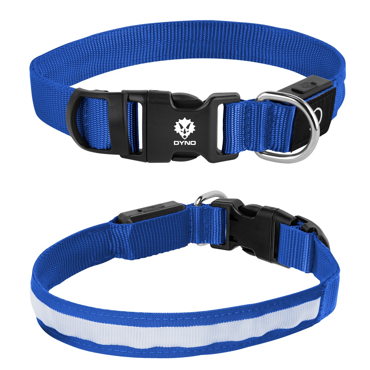 Light Up Rechargable Pet Collar - Medium 1