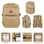 Kenny Rpet Tactical Laptop Backpack - 35191 KHK Silkscreen Kenny Rpet Tactical Laptop Backpack - 35191 KHK Silkscreen