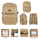 Kenny Rpet Tactical Laptop Backpack - 35191 KHK Colorbrite Kenny Rpet Tactical Laptop Backpack - 35191 KHK Colorbrite