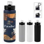 30 Oz. Full Color Nolan Recycled Single Wall Stainless Steel Bottle 1 30 Oz. Full Color Nolan Recycled Single Wall Stainless Steel Bottle 1