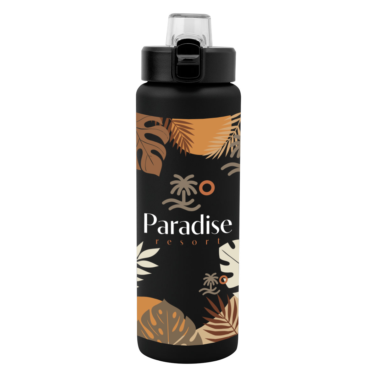 30 Oz. Full Color Nolan Recycled Single Wall Stainless Steel Bottle 1