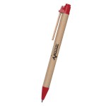Eco-inspired Pen - 665 RED Padprint Eco-inspired Pen - 665 RED Padprint