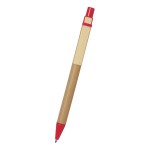 Eco-inspired Pen - 665 RED Front Eco-inspired Pen - 665 RED Front