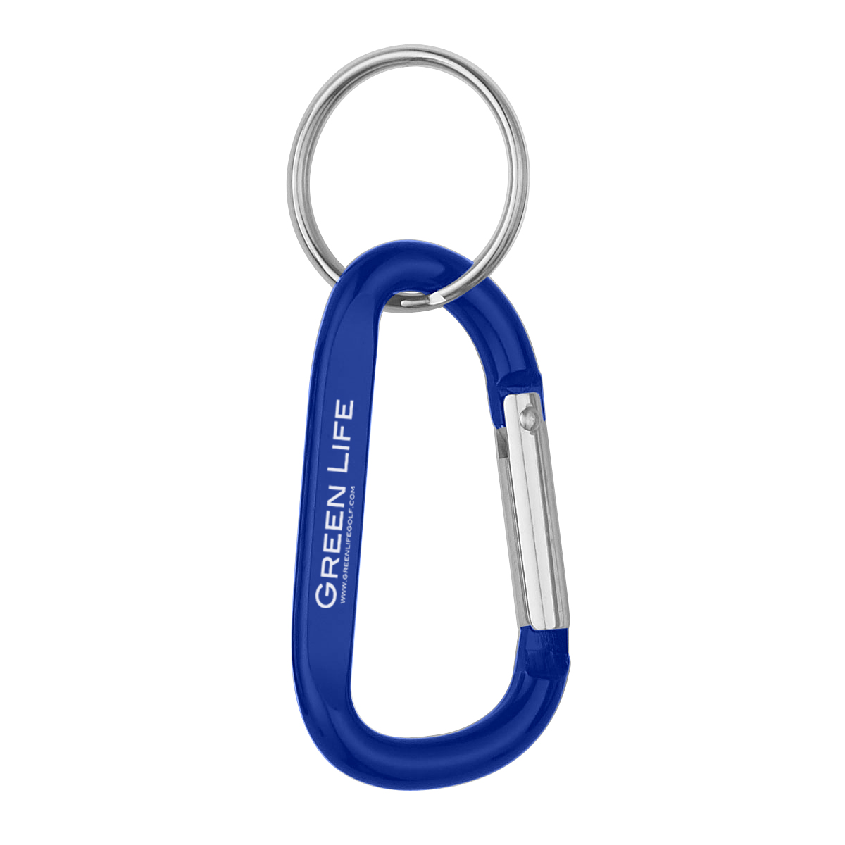 8mm Carabiner With Split Ring 1