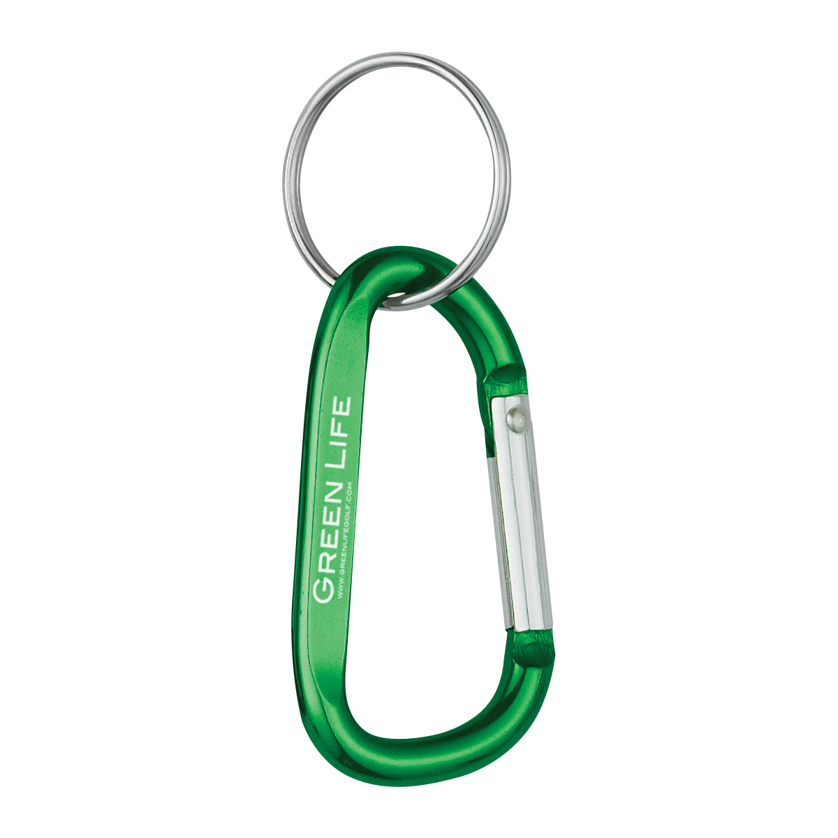 8mm Carabiner With Split Ring 1