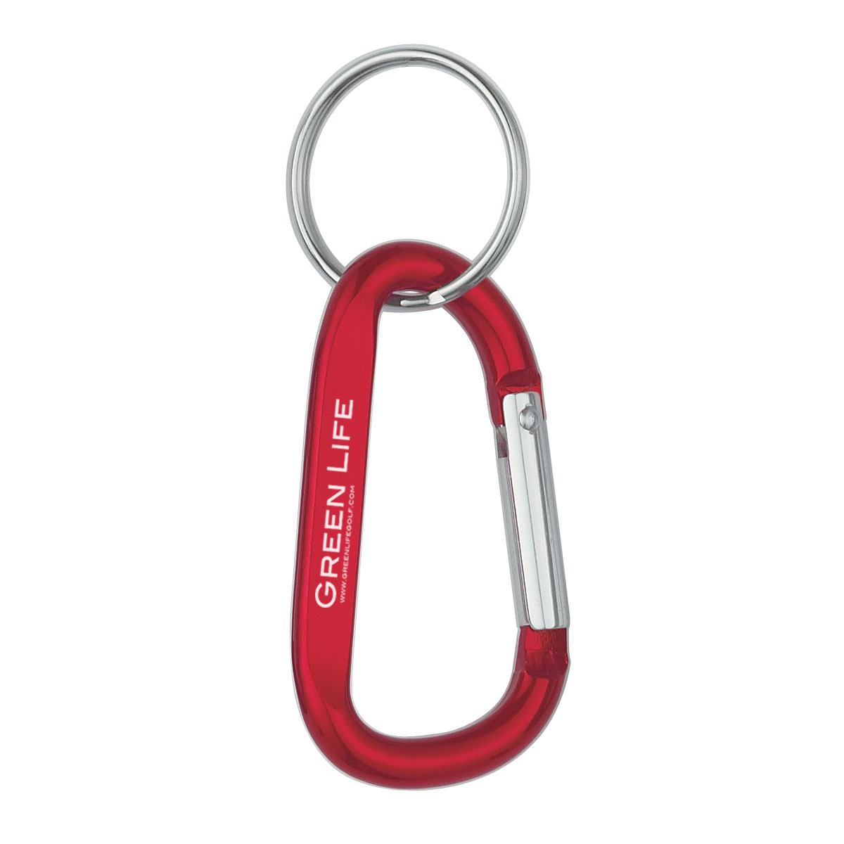 8mm Carabiner With Split Ring 1