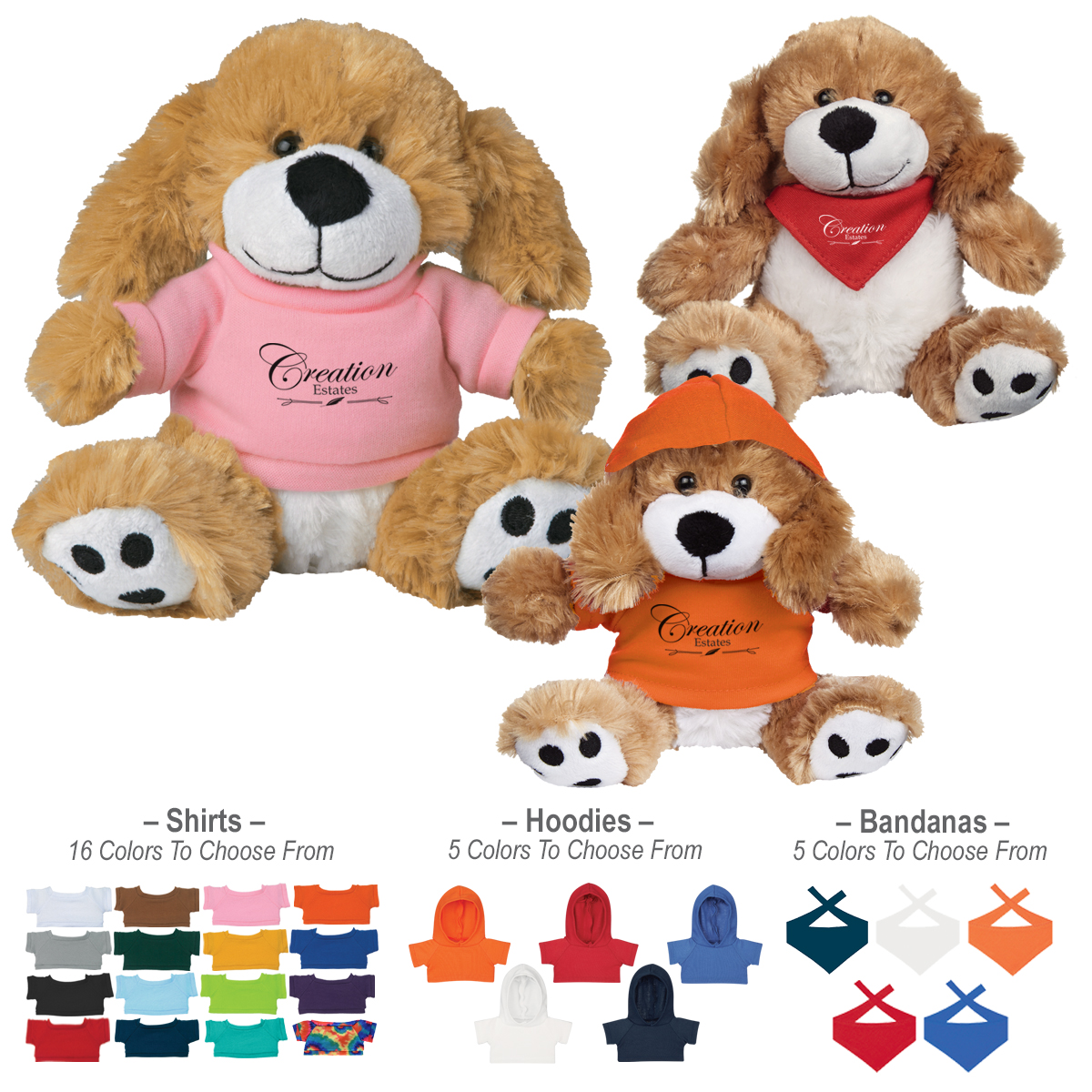6" Big Paw Dog 1