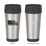 16 Oz. Stainless Steel Slide Action Travel Tumbler 1 16 Oz. Stainless Steel Slide Action Travel Tumbler 1