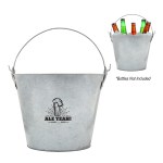 5 Liter Bevy Beverage Bucket - 3898 SIL Padprint 5 Liter Bevy Beverage Bucket - 3898 SIL Padprint