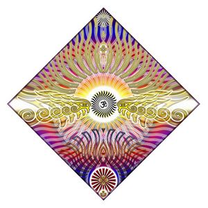 22" X 22" Full Color Bandana 1 22" X 22" Full Color Bandana 1