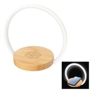 Bamboo Wireless Charger Night Light 1 Bamboo Wireless Charger Night Light 1