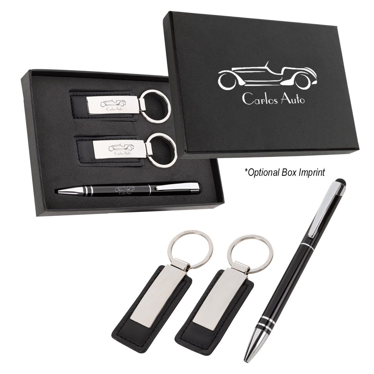 Sprint Stylus Pen & Leatherette Key Tag Gift Set 1