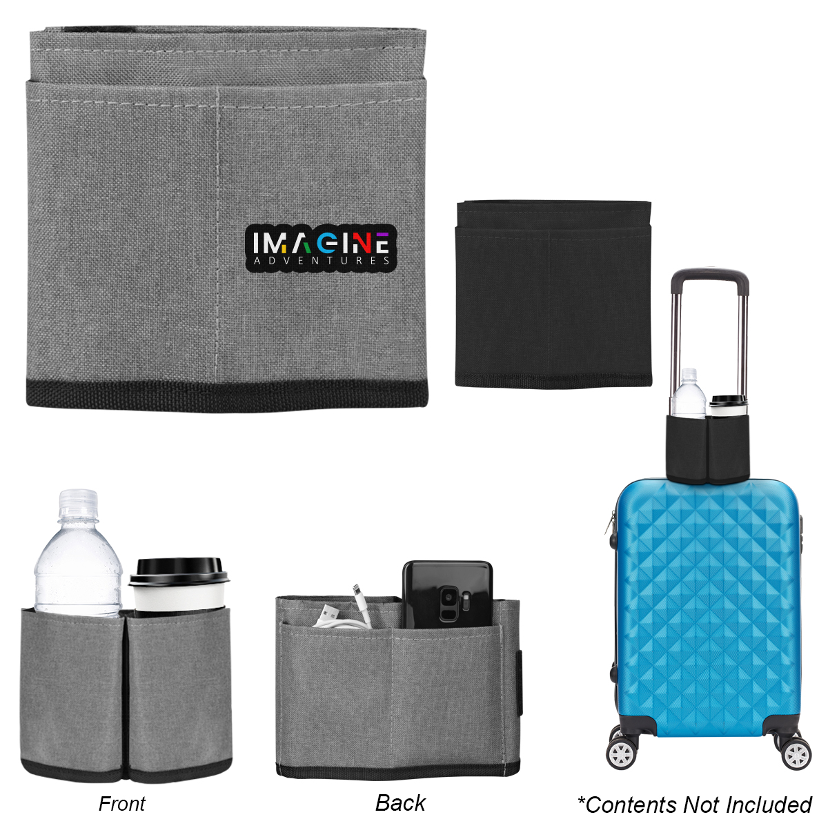 Rpet Travel Luggage Beverage Caddy 1