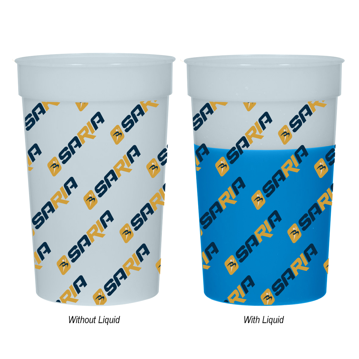 22 Oz. Full Color Mood Stadium Cup 1