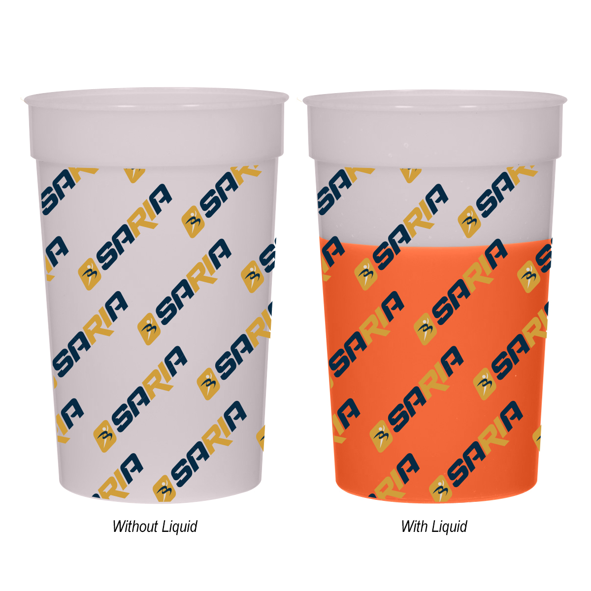 22 Oz. Full Color Mood Stadium Cup 1