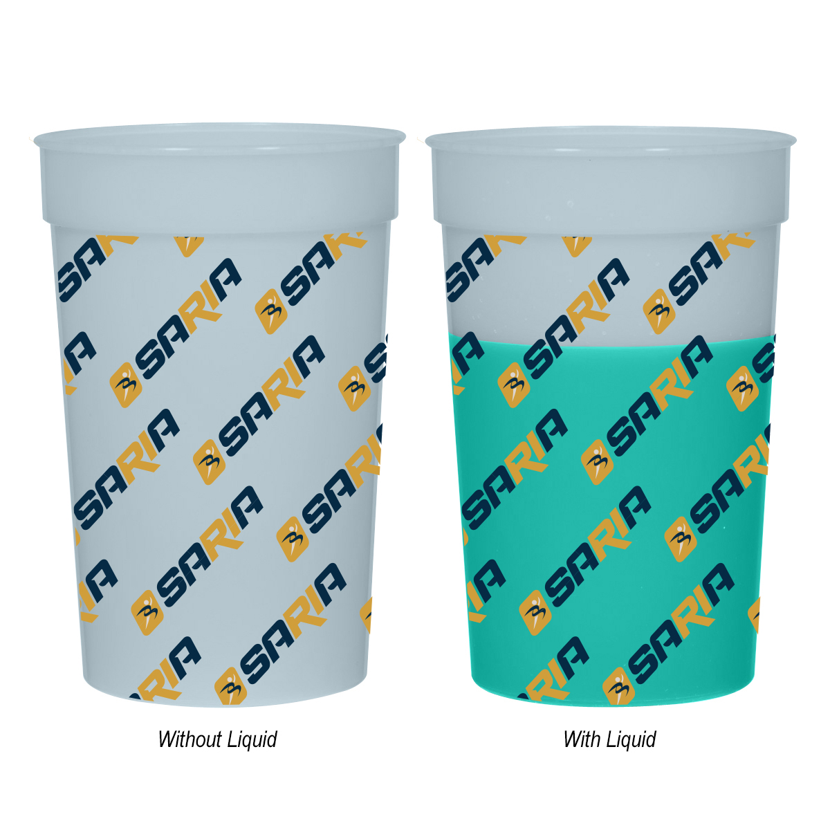 22 Oz. Full Color Mood Stadium Cup 1