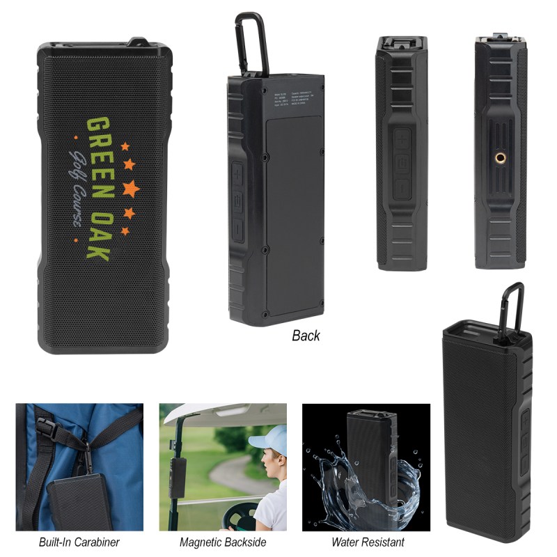 Magnetic Speaker With Carabiner 1 Magnetic Speaker With Carabiner 1