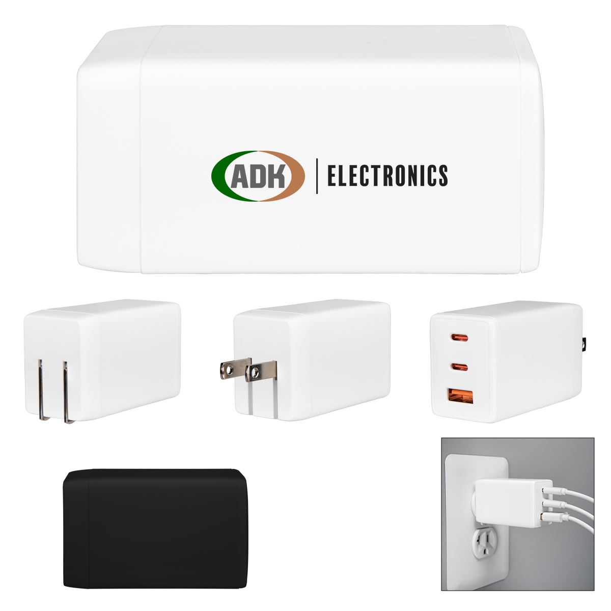 65w Power Cube Wall Adapter 1