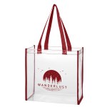 Clear Eva Tote Bag - 33600 CLRMAR Silkscreen Clear Eva Tote Bag - 33600 CLRMAR Silkscreen