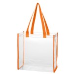 Clear Eva Tote Bag - 33600 CLRORN Blank Clear Eva Tote Bag - 33600 CLRORN Blank