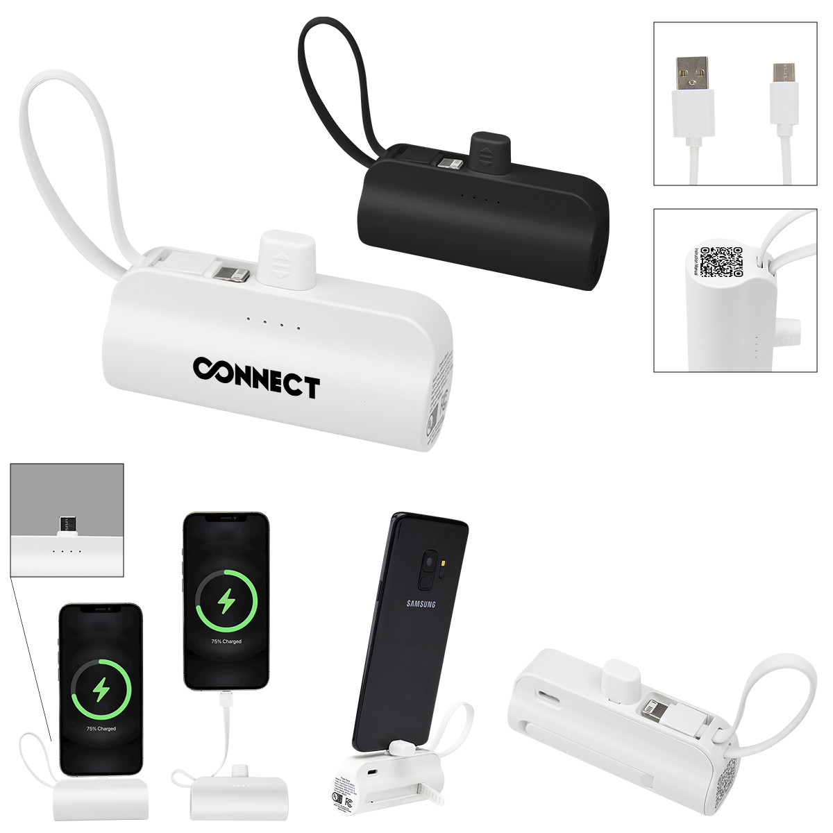 Ul Listed 5000 Mah Portable Power Bank 1