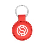 Hue Pop Leatherette Key Tag - 20083 RED Padprint Hue Pop Leatherette Key Tag - 20083 RED Padprint
