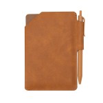 Pinnacle Recycled Jotter With Pen - 65061 FSCBRN Back Pinnacle Recycled Jotter With Pen - 65061 FSCBRN Back