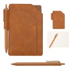 Pinnacle Recycled Jotter With Pen - 65061 FSCBRN Blank Pinnacle Recycled Jotter With Pen - 65061 FSCBRN Blank