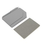 Pinnacle Recycled Jotter With Pen - 65061 FSCGRA Open Pinnacle Recycled Jotter With Pen - 65061 FSCGRA Open