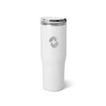 30 Oz. Swig Life™ Golf Ball Tumbler - 56121 WHT Laser 30 Oz. Swig Life™ Golf Ball Tumbler - 56121 WHT Laser