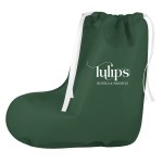 Stocking Shaped Non-woven Gift Bag - 30217 GRNWHT Silkscreen Stocking Shaped Non-woven Gift Bag - 30217 GRNWHT Silkscreen