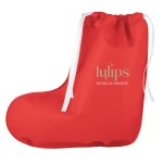 Stocking Shaped Non-woven Gift Bag - 30217 REDWHT Colorbrite Stocking Shaped Non-woven Gift Bag - 30217 REDWHT Colorbrite