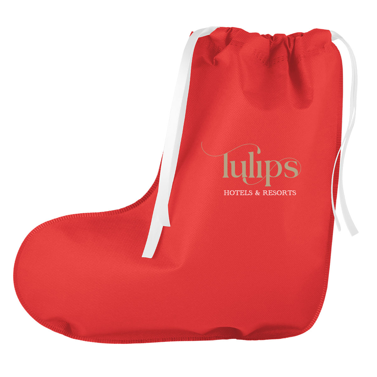 Stocking Shaped Non-woven Gift Bag 1