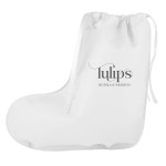 Stocking Shaped Non-woven Gift Bag - 30217 WHTWHT Silkscreen Stocking Shaped Non-woven Gift Bag - 30217 WHTWHT Silkscreen