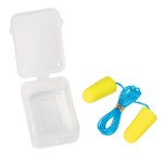 Foam Ear Plug Set In Case - 9443 YEL Open Foam Ear Plug Set In Case - 9443 YEL Open