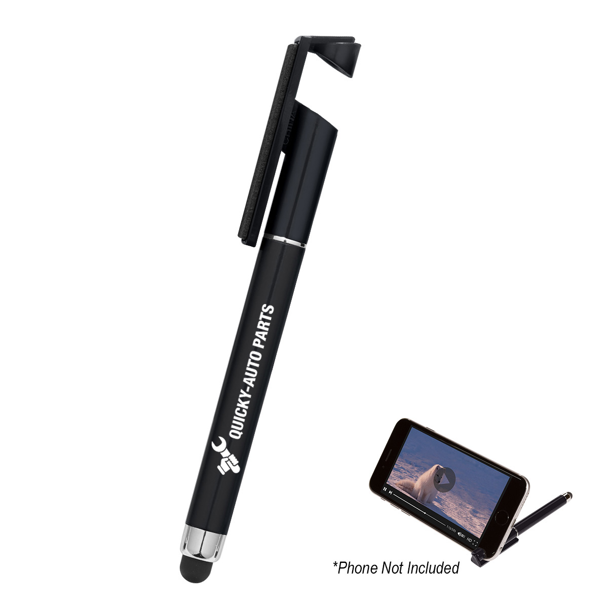 Stylus Pen With Phone Stand And Screen Cleaner 1