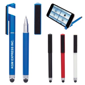 Stylus Pen With Phone Stand And Screen Cleaner 1 Stylus Pen With Phone Stand And Screen Cleaner 1