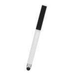 Stylus Pen With Phone Stand And Screen Cleaner - 909 WHT Front Stylus Pen With Phone Stand And Screen Cleaner - 909 WHT Front