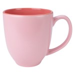 14 Oz. Sorbet Bistro Mug - 7145 LTPNK Ceramic 14 Oz. Sorbet Bistro Mug - 7145 LTPNK Ceramic