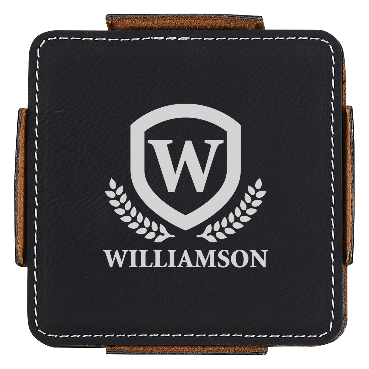 4-piece Coaster Set With Holder 1