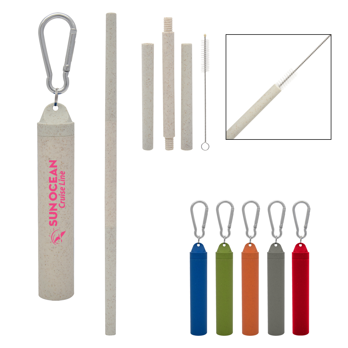 Buildable Wheat Straw Kit In Travel Case 1