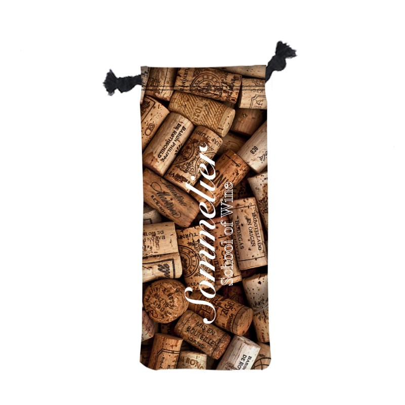 6" W X 15.5" H Wine Drawstring Bag 1 6" W X 15.5" H Wine Drawstring Bag 1